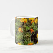 Frühlingsgarten Blume Kaffeetasse (Vorderseite Links)