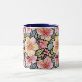 Frühlingsgarten - Florales Muster 1 - Kaffeetasse (Zentrum)