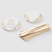 Frühlingsgarten-Hochzeitshandfächer Fächer (Non-assembled)