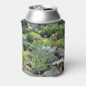 Frühlingsgarten Hütte Rock Garden Dosenkühler (Kanne Rückseite)