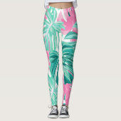 Frühlingsgarten Leggings (Vorderseite)