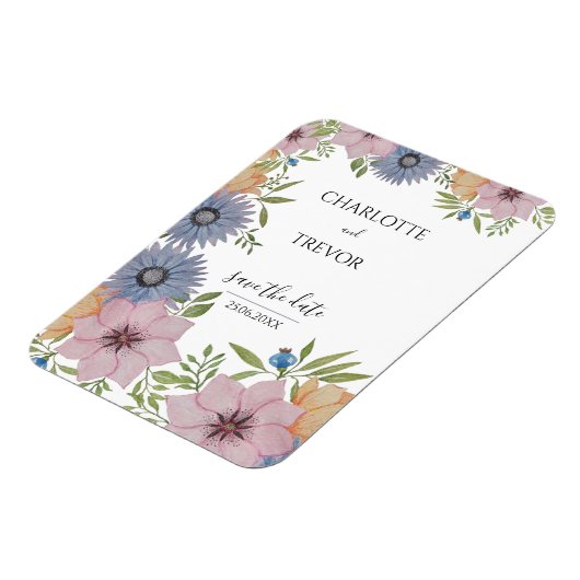 Frühlingsgarten Magnet (Linke Seite)