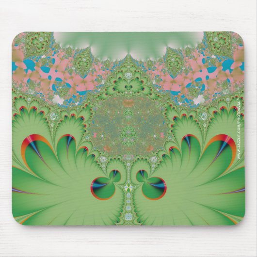 Frühlingsgarten Mousepad (Vorne)
