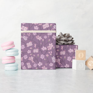 Frühlingsgarten Muttertag asiatische Blumen japani Geschenkpapier