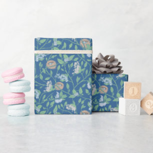 Frühlingsgarten Muttertag Gewöhnliche Eier im Nest Geschenkpapier