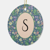 Frühlingsgarten Muttertag Kleidung Crocuses Keramik Ornament (Links)