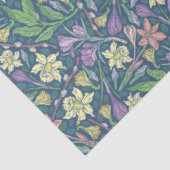 Frühlingsgarten Muttertag Kleidung Crocuses Seidenpapier (Ausschnitt)
