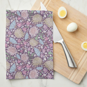 Frühlingsgarten Muttertags-Chrysantheme Mum Japan Geschirrtuch