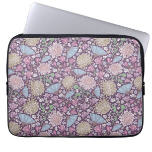 Frühlingsgarten Muttertags-Chrysantheme Mum Japan Laptopschutzhülle