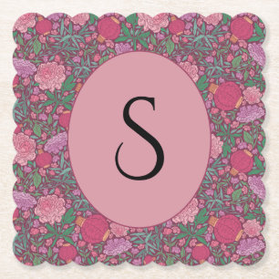 Frühlingsgarten Muttertags Japanische Papierlatern Untersetzer