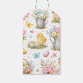 Frühlingsgarten-Ostern Geschenkanhänger (Rückseite)