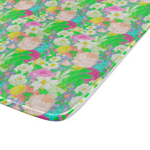 Frühlingsgarten Schneidebrett