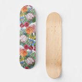 Frühlingsgarten Skateboard (Vorderseite)