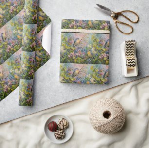 Frühlingsgarten-Symphonie Geschenkpapier
