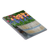 Frühlingsgarten Tulpen Druckheft Notizblock (Rechte Seite)