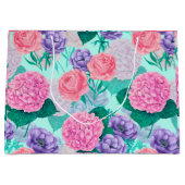 Frühlingsgarten Wasserfarbe 2 Große Geschenktüte (Vorderseite)