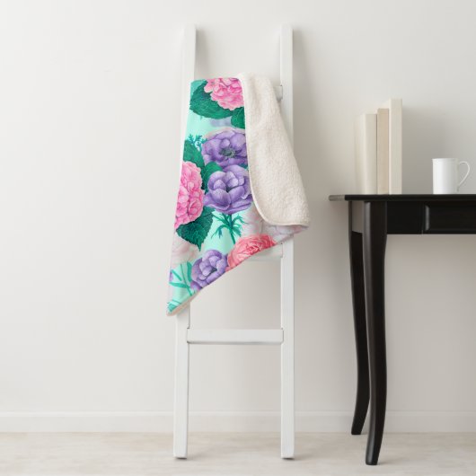 Frühlingsgarten Wasserfarbe 2 Sherpadecke (Beispiel)