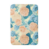 Frühlingsgarten Wasserfarbe Badematte (Vorderseite Vertikal)