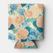 Frühlingsgarten Wasserfarbe Dosenkühler (Vorderseite)