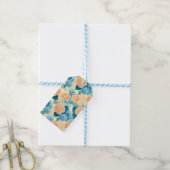 Frühlingsgarten Wasserfarbe Geschenkanhänger (Mit Garn)