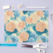 Frühlingsgarten Wasserfarbe Seidenpapier (Handwerk)
