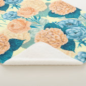 Frühlingsgarten Wasserfarbe Sherpadecke (3/4)
