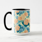 Frühlingsgarten Wasserfarbe Tasse (Links)