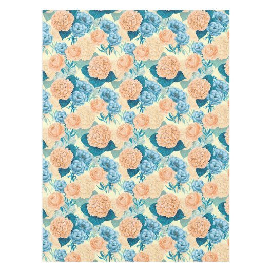 Frühlingsgarten Wasserfarbe Tischdecke (Vorderseite)