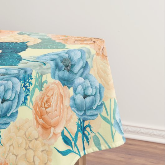 Frühlingsgarten Wasserfarbe Tischdecke (Beispiel)