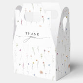 Frühlingsgarten Wildblume Blumengarten Minimalisti Geschenkschachtel (Geöffnet)