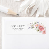 Frühlingsgarten Wildblumen Rosa Weiße Hochzeit (Insitu)