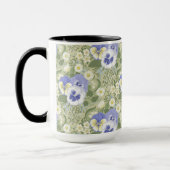 Frühlingsgartenblumen auf Salbei Tasse (Links)