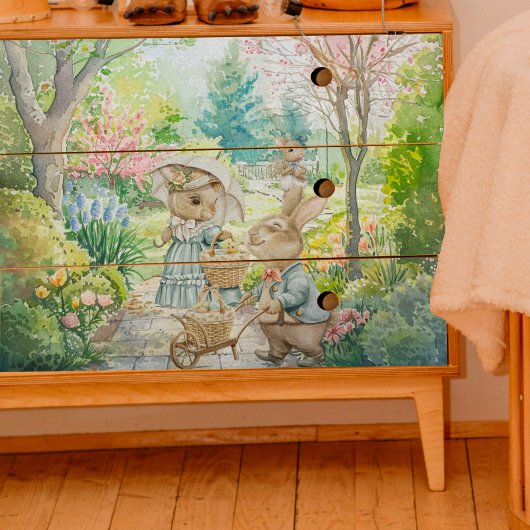 Frühlingsgartenwanderung Dekoupage Tissue Paper Seidenpapier