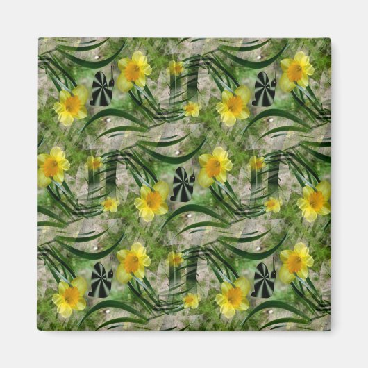 Frühlingsgärtnern... Magnet (Vorne)