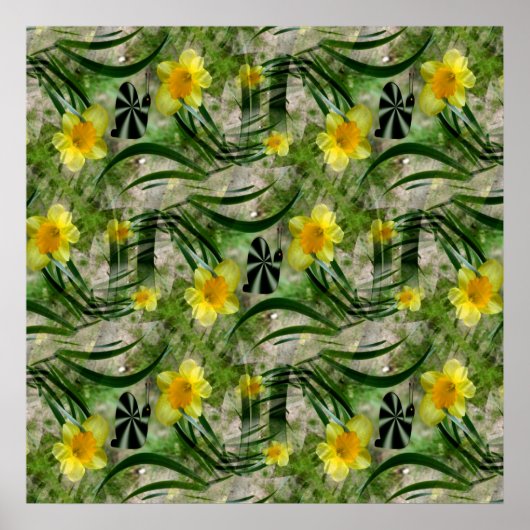 Frühlingsgärtnern.... Poster (Vorne)