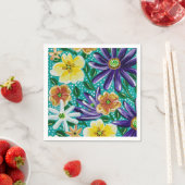 Frühlingsgebirge Sammelpapier Napkins Serviette (Beispiel)