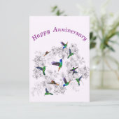 FrühlingsGeburtstagskarte Karte (Stehend Vorderseite)