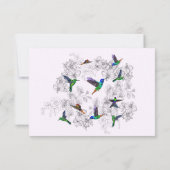 FrühlingsGeburtstagskarte Karte (Rückseite)