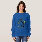 „Frühlingsgeflüster“ „Der Baum, der in Col träumte Sweatshirt (Vorne ganz)