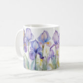 Frühlingsgeflüster – Iris Blüte II Tasse (Vorderseite Links)