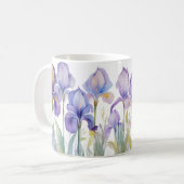 Frühlingsgeflüster – Iris Blüte II Tasse (Vorderseite Links)