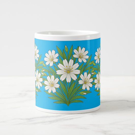 Frühlingsgefühle Jumbo-Tasse (Vorderseite)