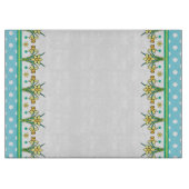 Frühlingsgerüste und Polka-Grenzschneider Schneidebrett (Vorderseite)