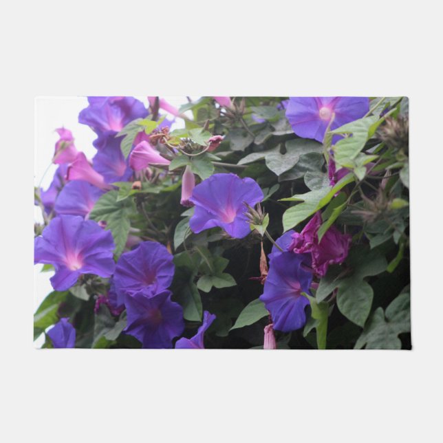 Frühlingsglorie in Blau Fußmatte (Vorderseite)