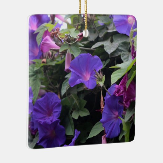 Frühlingsglorie in Blau Keramikornament (Rechts)
