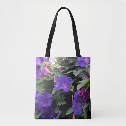 Frühlingsglorie in Blau Tasche (Vorderseite)