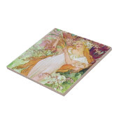 Frühlingsgöttin Fliese (Seite)