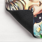 Frühlingsgöttin Mousepad (Ecke)