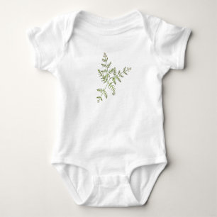 Frühlingsgrün baby strampler