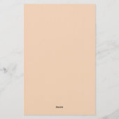 Frühlingsgrün briefpapier (Rückseite)